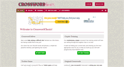 Desktop Screenshot of crosswordcheats.com