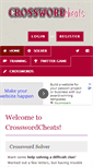 Mobile Screenshot of crosswordcheats.com